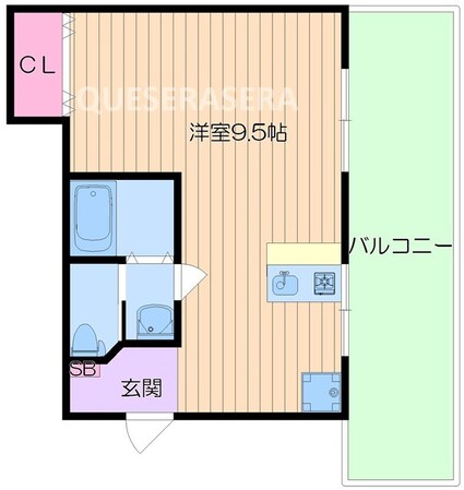 シャトー辻芳の物件間取画像